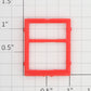 Acme 06-546 Red Window Frame