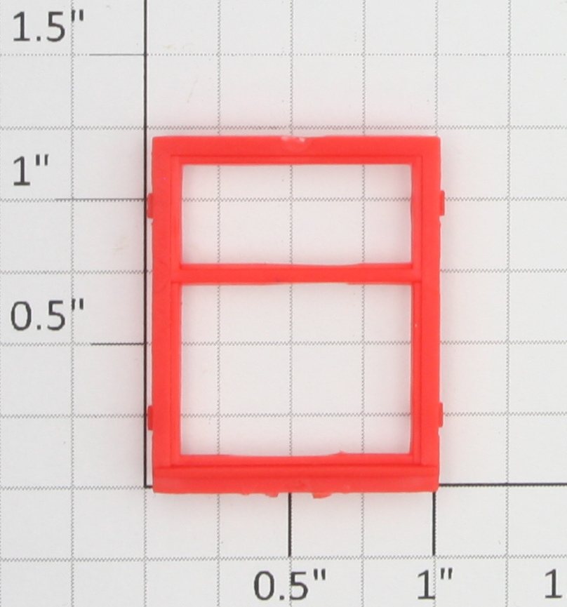 Acme 06-546 Red Window Frame