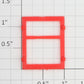 Acme 06-546 Red Window Frame