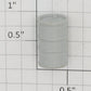 Acme 1000X Gray Plastic Barrel