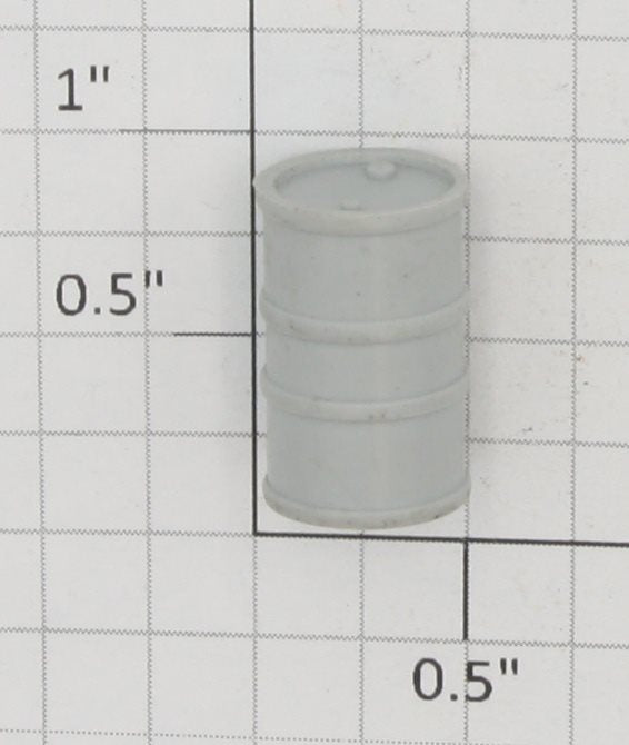 Acme 1000X Gray Plastic Barrel