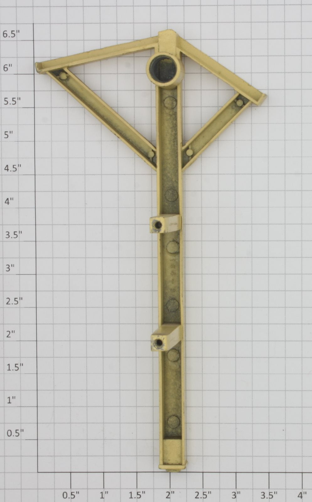 Lionel 164-3 Yellow Left Hand Roof Support Post