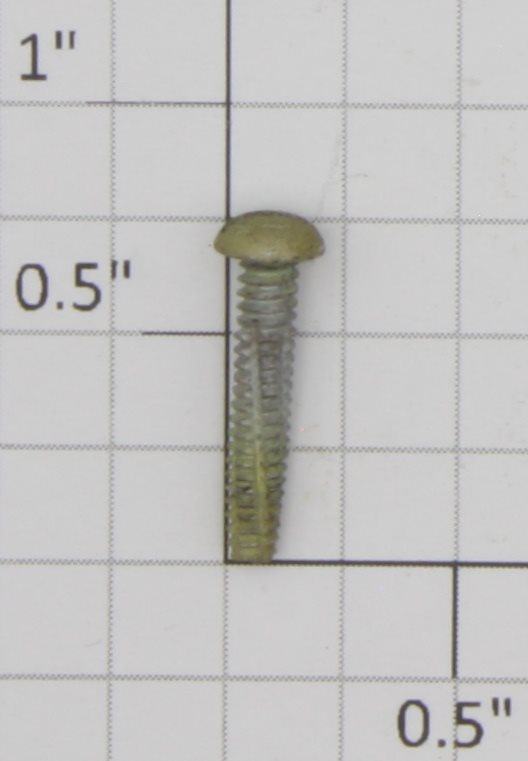 Lionel #6-32x11/16"  #6-32 x 11/16" Zinc Round Head Slotted Screw