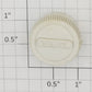 Spear-Tone by Lionel 44000-42 Phonograph White Volume Control Knob