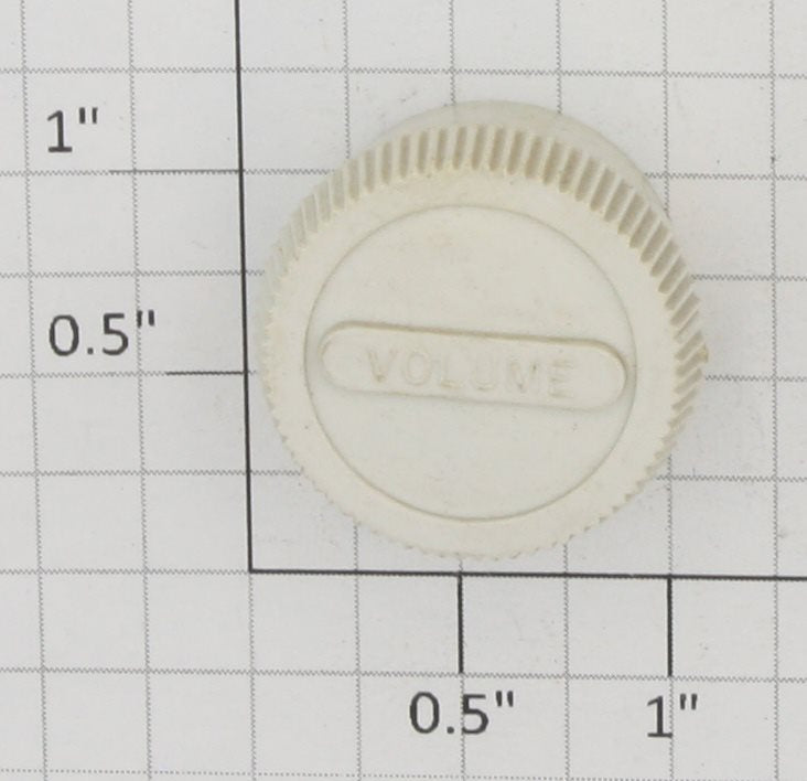 Spear-Tone by Lionel 44000-42 Phonograph White Volume Control Knob