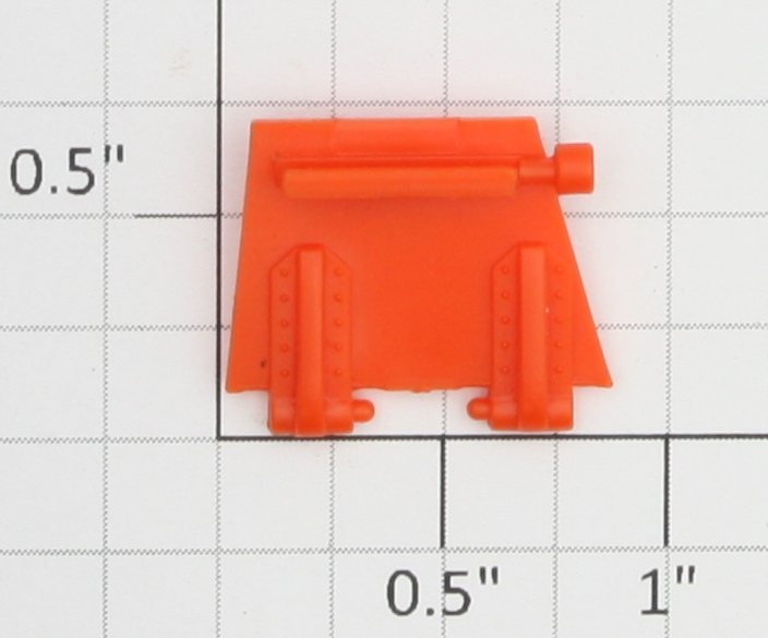 Lionel 17123-136 Orange Left Hand Hopper Car Door