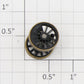 Roundhouse 76152 HO Baldwin Idler Driver Wheel Set
