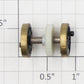 Roundhouse 76153 HO Baldwin Brass Geared Driver Wheel Set