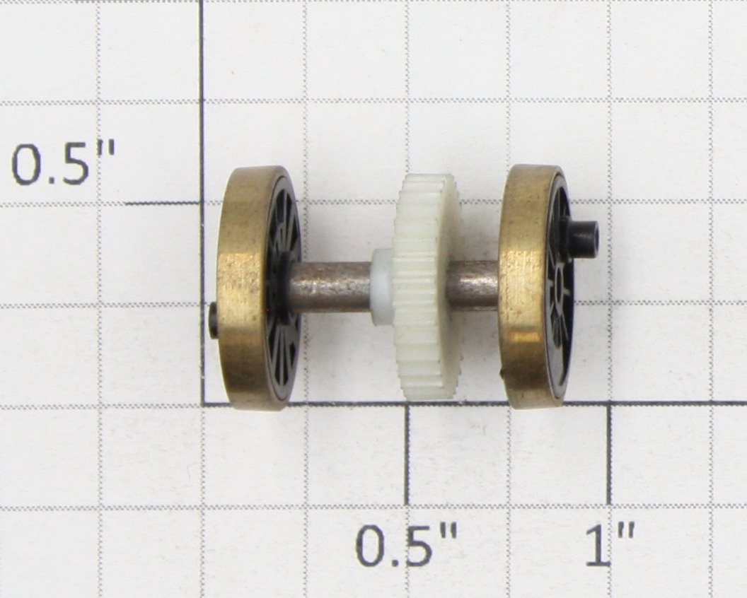 Roundhouse 76153 HO Baldwin Brass Geared Driver Wheel Set
