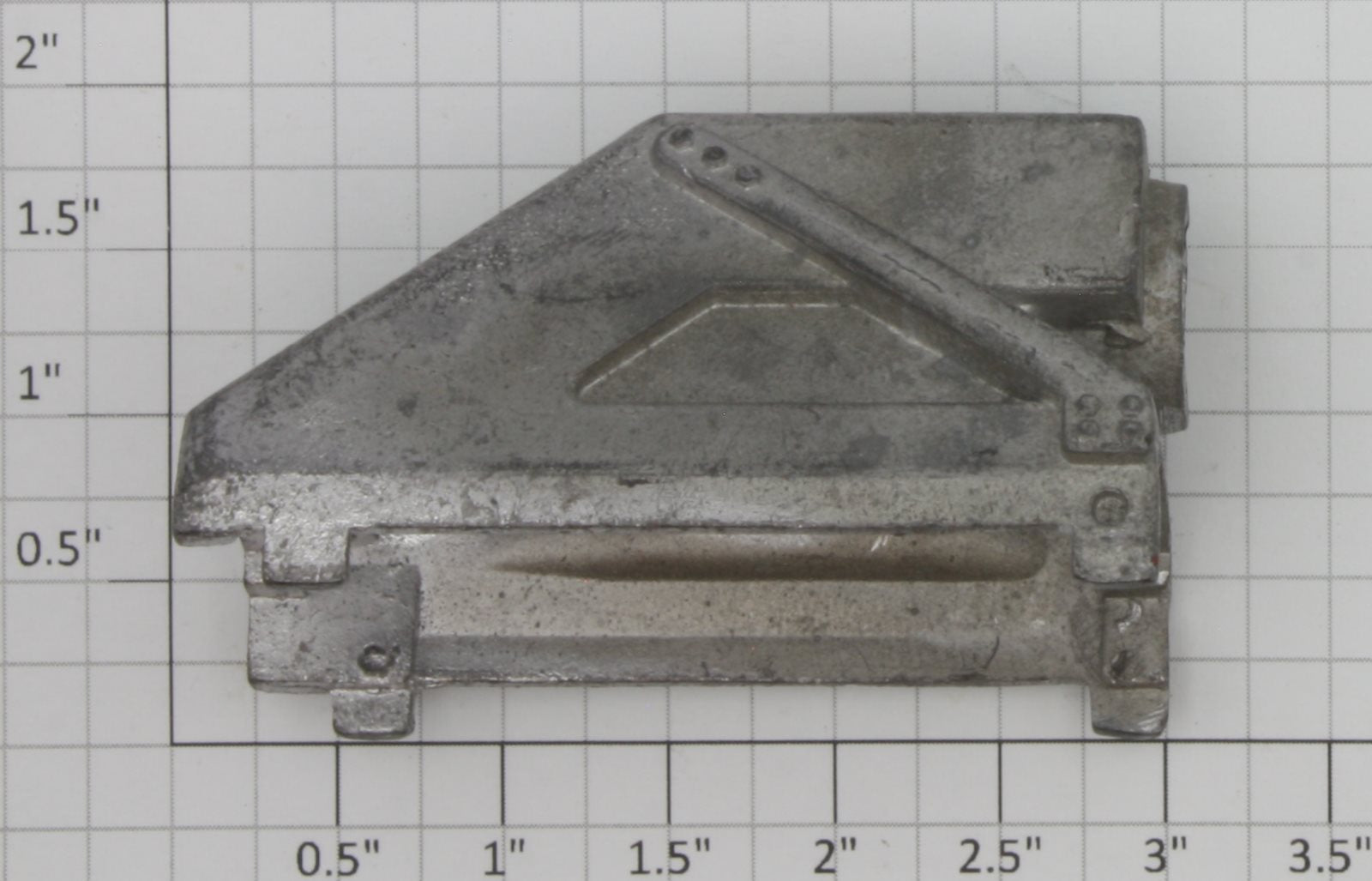 Lionel 260-3 Diecast Unpainted Bumper Housing