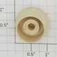 Spear-Tone by Lionel 44000-423 Phonograph Off-White Tone Control Knob