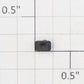 Roundhouse 76208 HO Rectangle Black Plastic Number Board