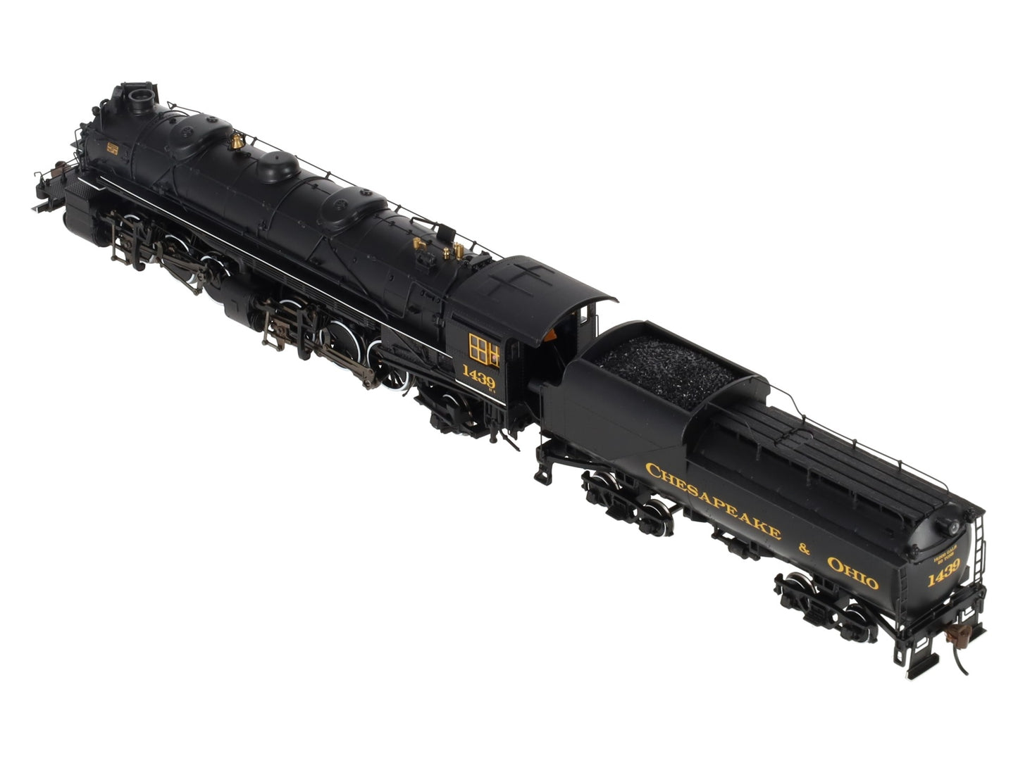 Bachmann 82625 C&O H-4 2-6-6-2 Steam Locomotive w/ Tender w/DCC #1439