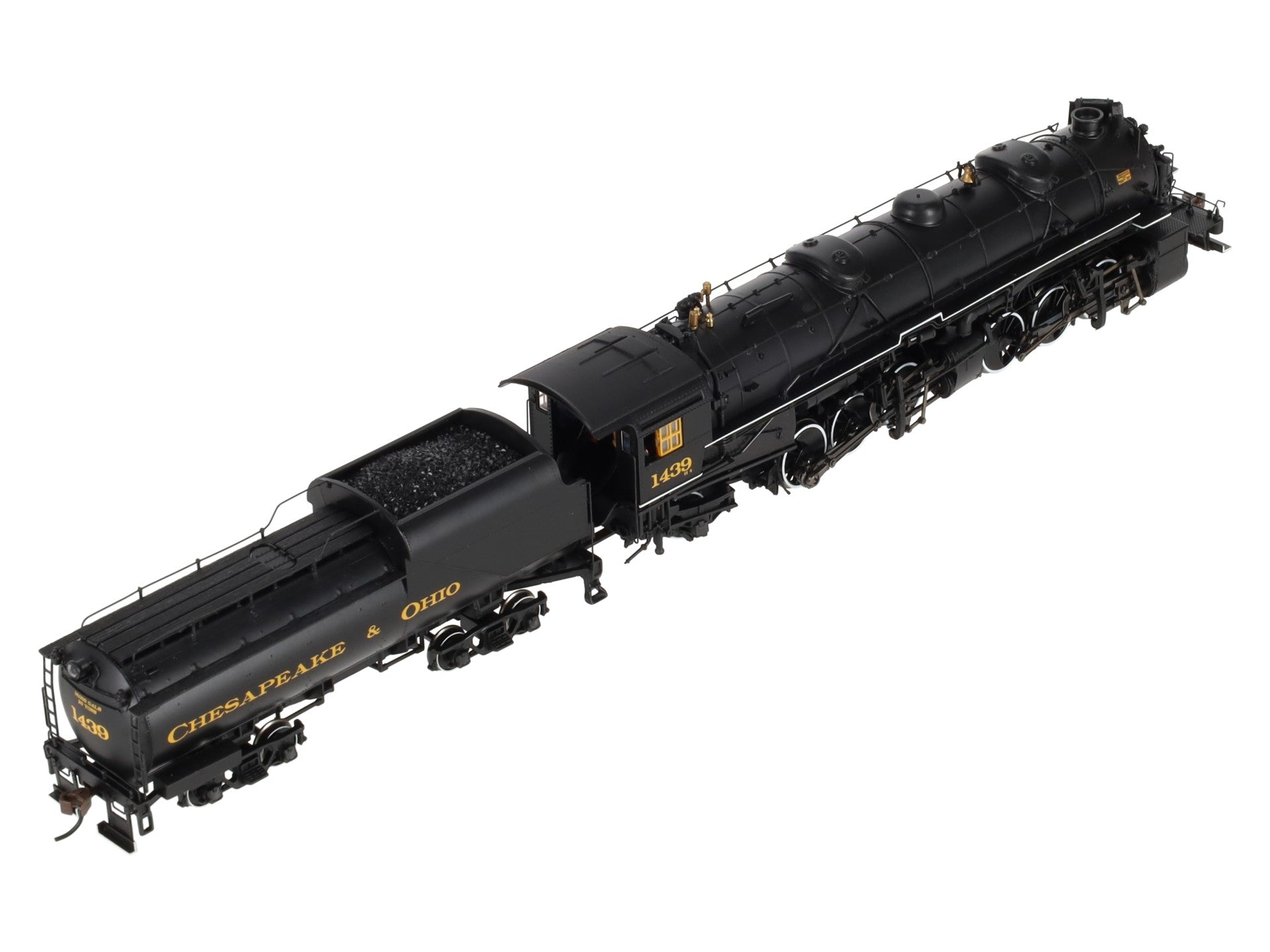 Bachmann 82625 C&O H-4 2-6-6-2 Steam Locomotive w/ Tender w/DCC #1439
