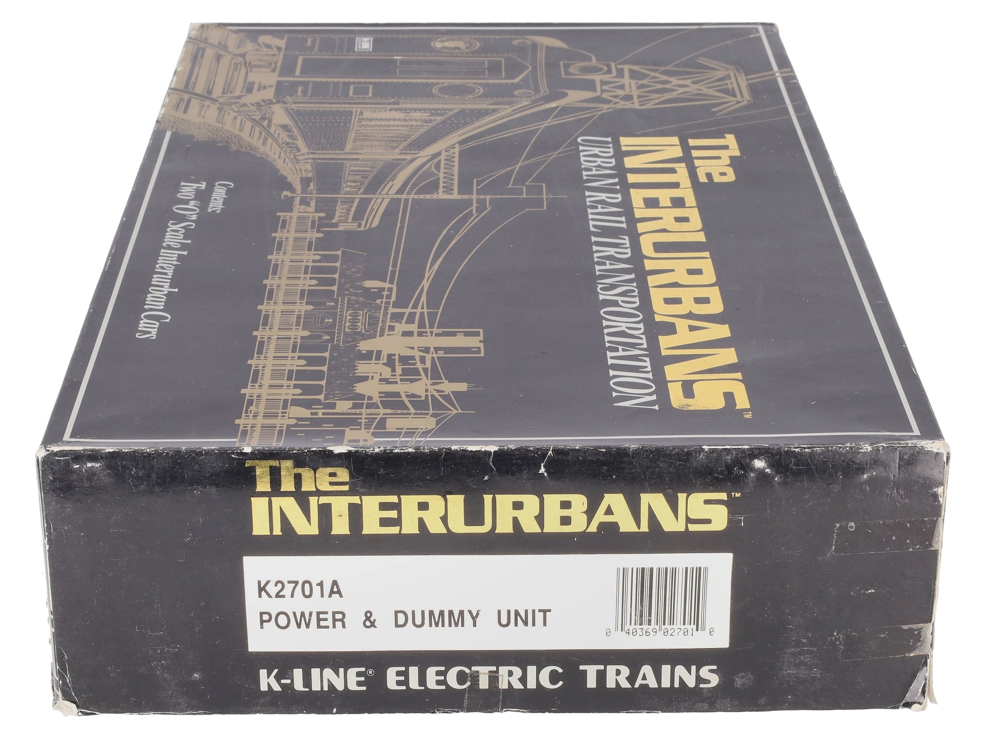 鉄道模型 @Super_RailCargo K-Line K2701A O Gauge CSS&SB Interurban Rail Car Set EX/Box