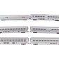 Kato 10-1789 N Amtrak Superliner Phase VI Passenger Car Add-On Set (Set of 6) LN/Box