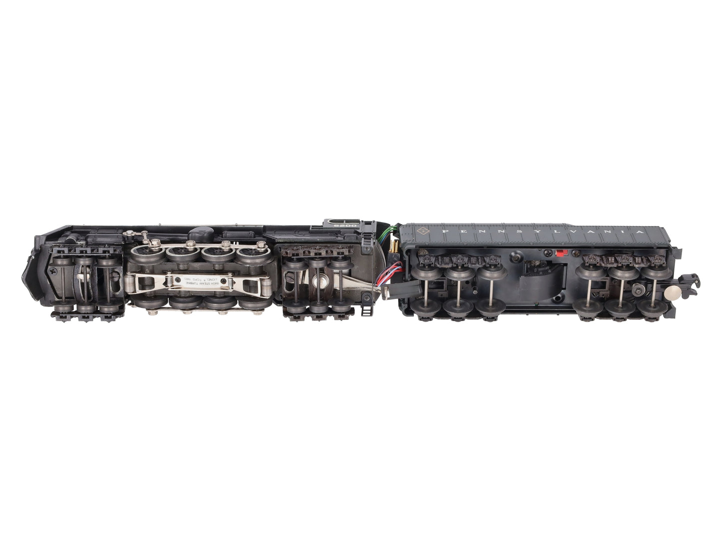 Lionel 6-8404 O Gauge PRR 6-8-6 S-2 Turbine Steam Locomotive & Tender #6200 EX/Box
