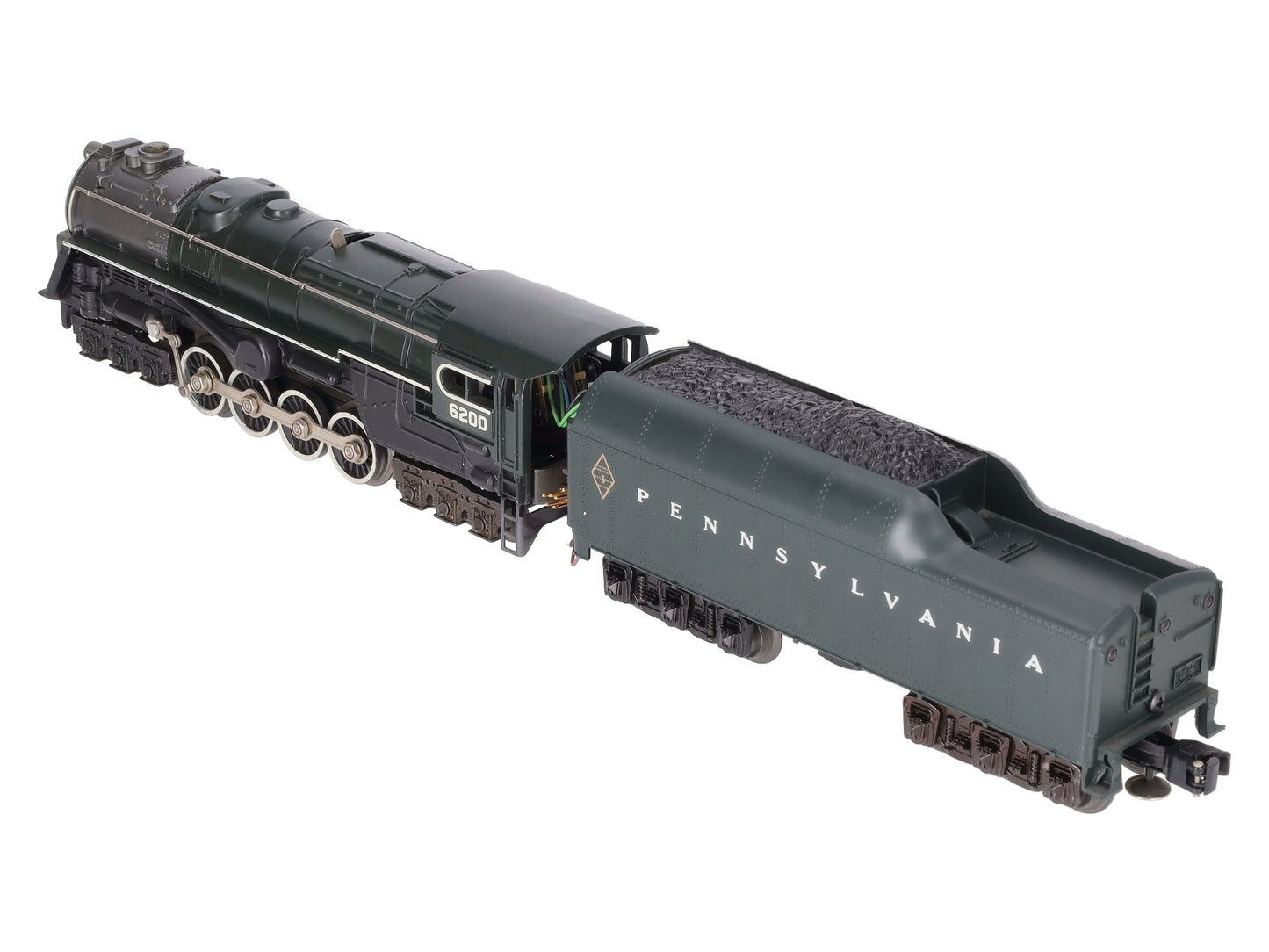 Lionel 6-8404 O Gauge PRR 6-8-6 S-2 Turbine Steam Locomotive & Tender #6200 EX/Box