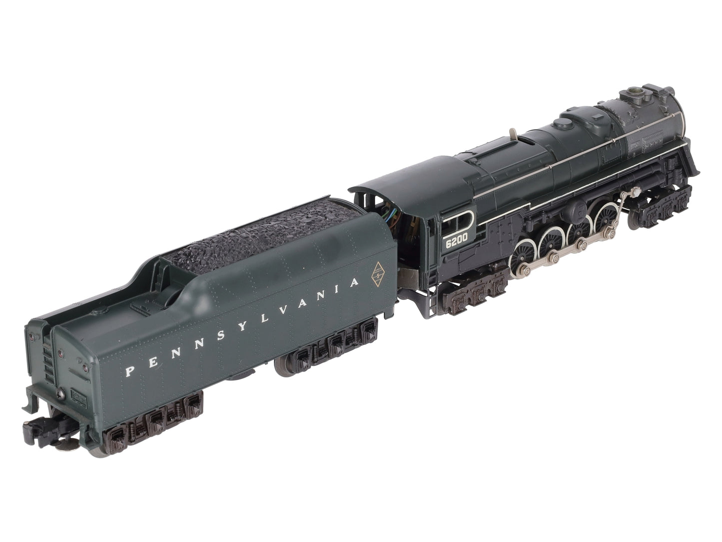 Lionel 6-8404 O Gauge PRR 6-8-6 S-2 Turbine Steam Locomotive & Tender #6200 EX/Box