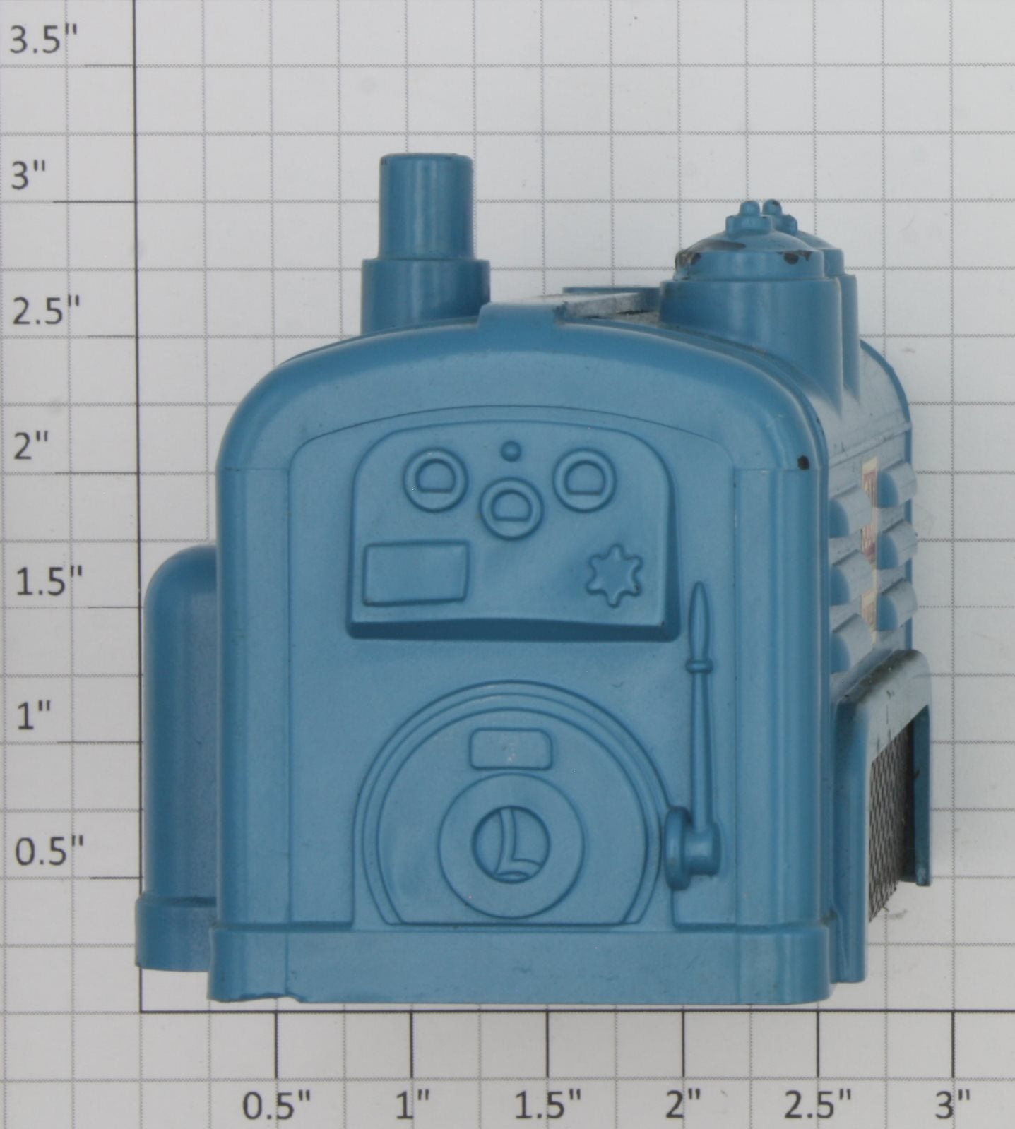 Lionel 397-31 O Gauge Blue Coal Loader Motor Cover with Decal and Fence