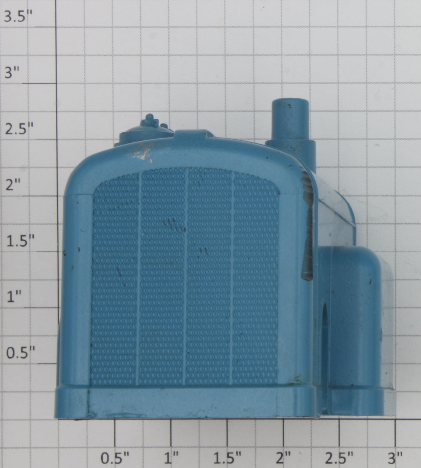 Lionel 397-31 O Gauge Blue Coal Loader Motor Cover with Decal and Fence