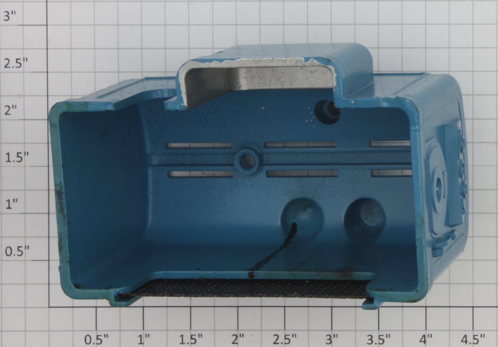 Lionel 397-31 O Gauge Blue Coal Loader Motor Cover with Decal and Fence