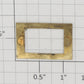 Lionel 0624-8 Brass Nameplate Frame with Tabs