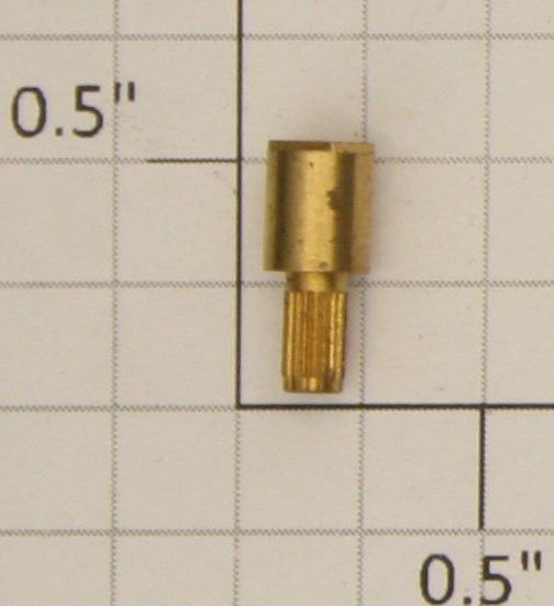 American Flyer ECC189F #4-40 Brass Eccentric Square Boss Stud