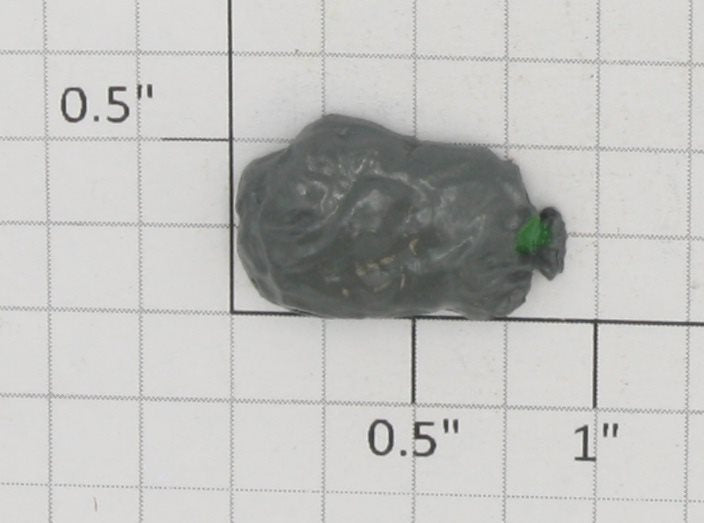 Lionel 3428-17 Lead Painted Gray Mail Bag without Pin or Magnet