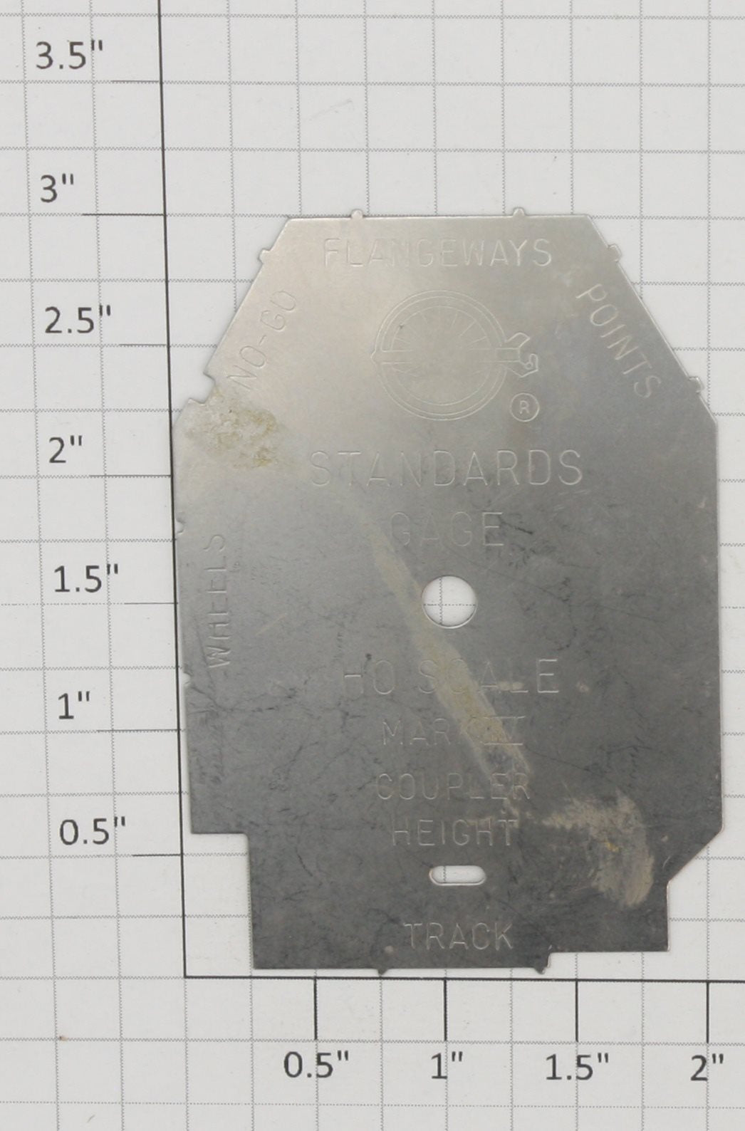 NMRA 98-1 HO Scale Standards Gauge Mark IV
