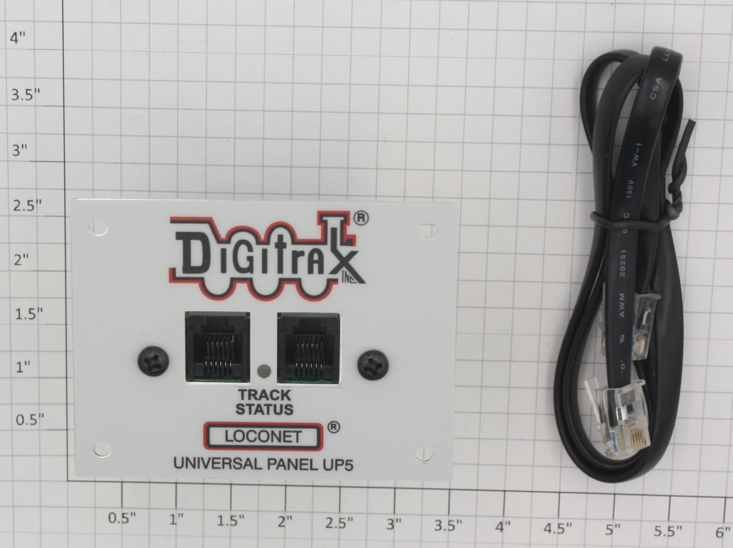 Digitrax UP5 Loconet Track Status Universal Panel and Printed Circuit PCB