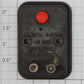 Lionel 96C Push Button Momentary Control Switch with Red Button