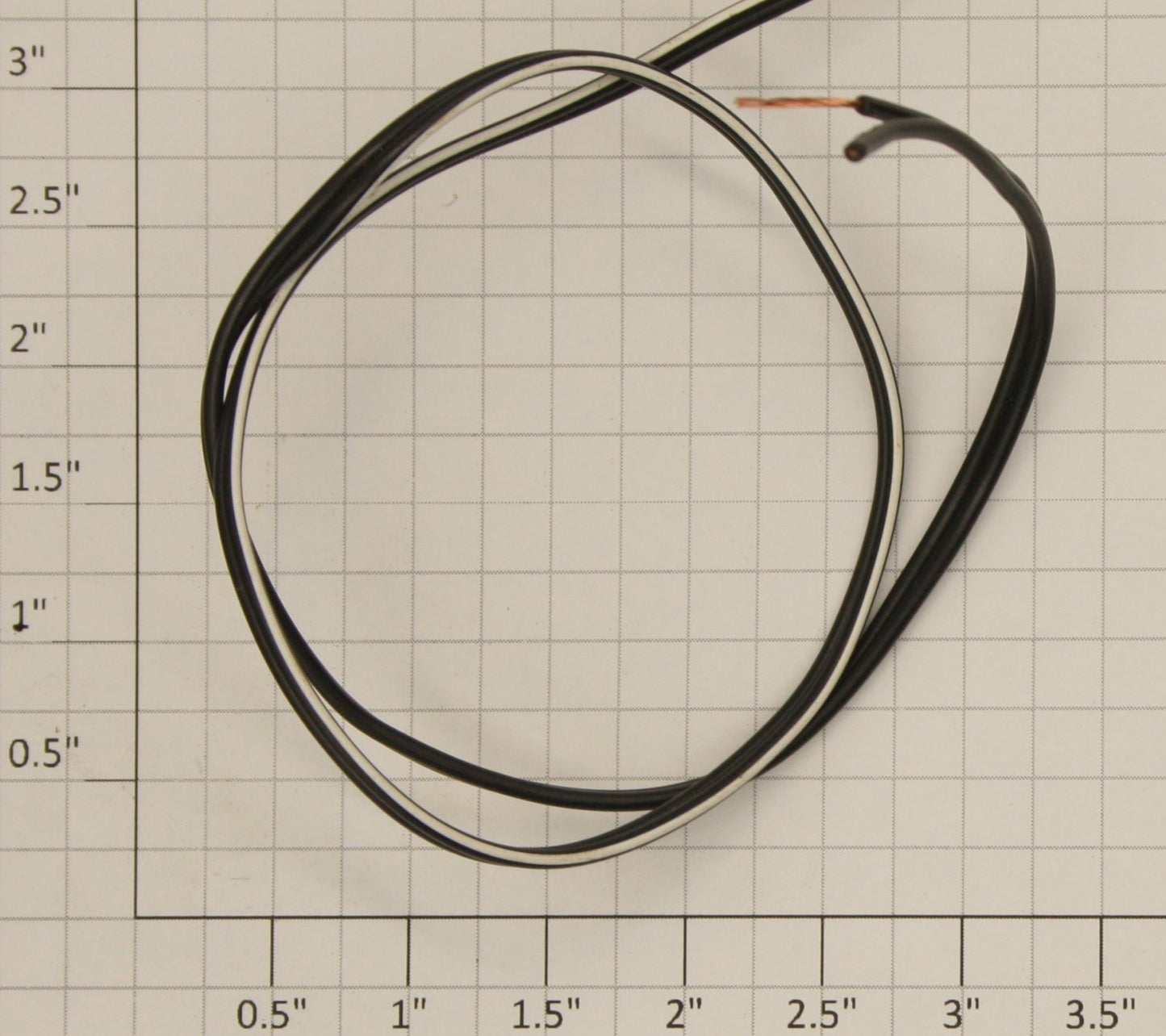 Acme 0626-2333 #20-Gauge 2-Conductor White/Black Stranded Wire Sold by the Foot
