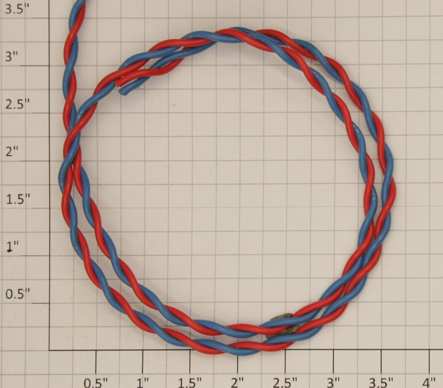 Acme 0631-0077 #18-Gauge 2-Conductor Red/Blue Stranded Wire Sold by the Foot