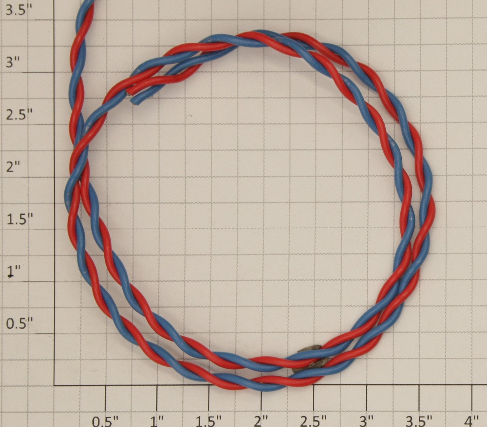 Acme 0631-0077 #18-Gauge 2-Conductor Red/Blue Stranded Wire Sold by the Foot