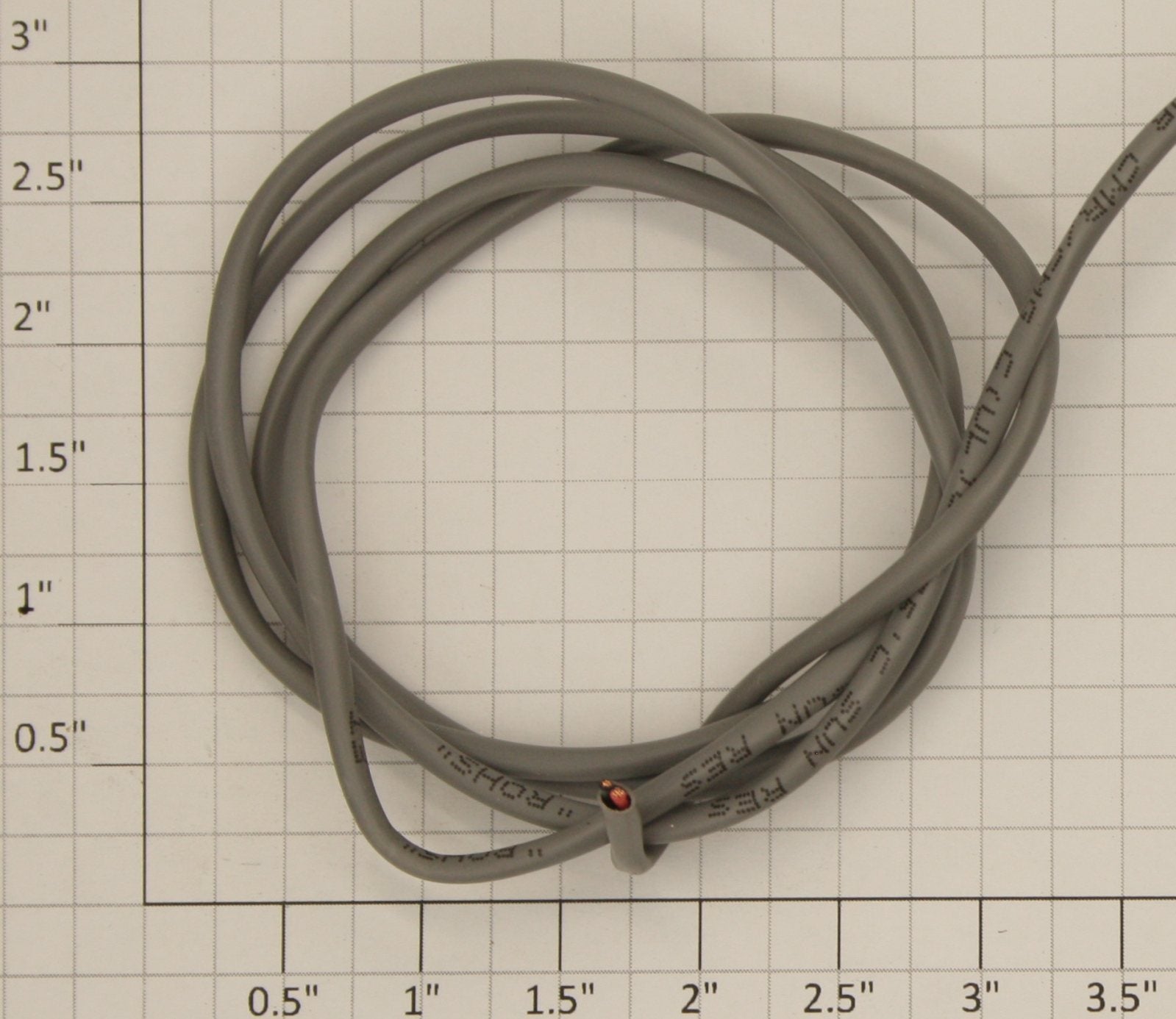 Acme 0630-740 22 Gauge 2-Conductor Gray Wire Sold by the foot