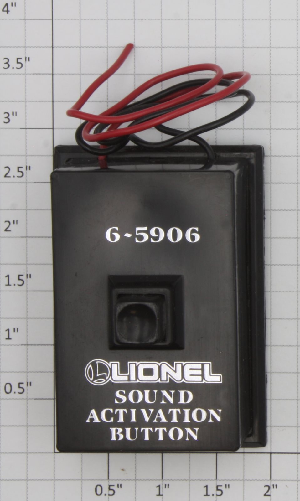 Lionel 6-5906 O Gauge Black Sound Activation Button