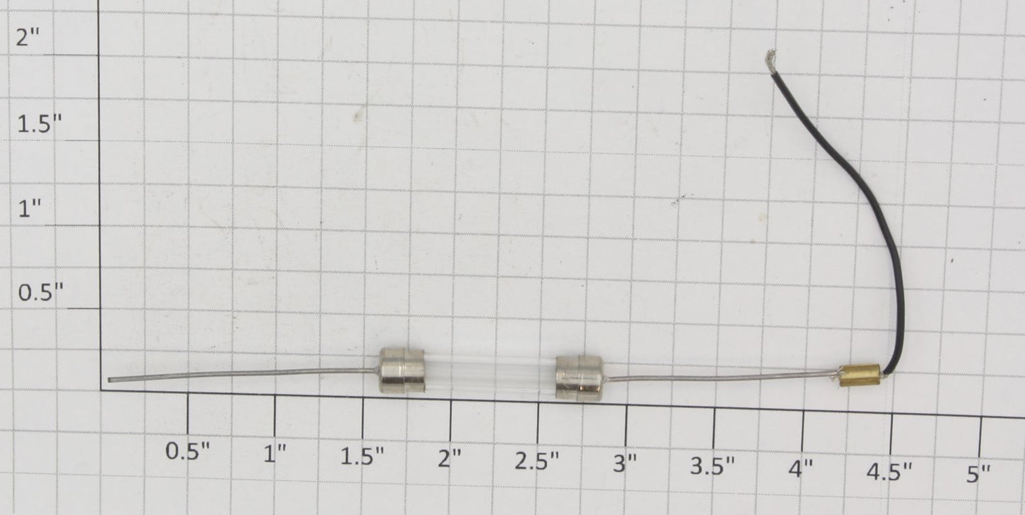 Lionel 8100-90 1.25A Fuse with Pigtail Leads