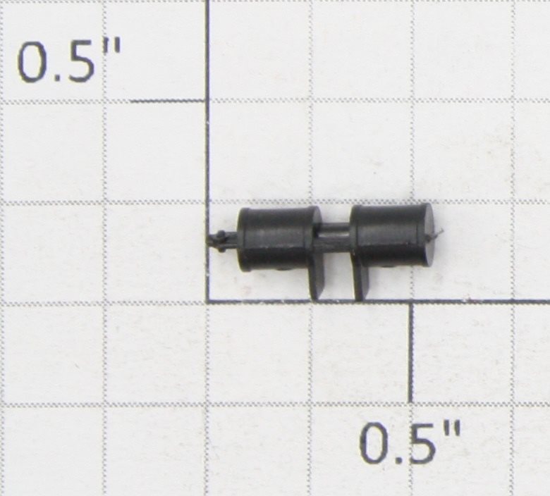 Roundhouse 27807 HO Black Plastic Air Pump Detail