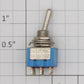 Acme MTS-2 Blue DPDT Mini On/Off Toggle Switch 6A @ 120VAC