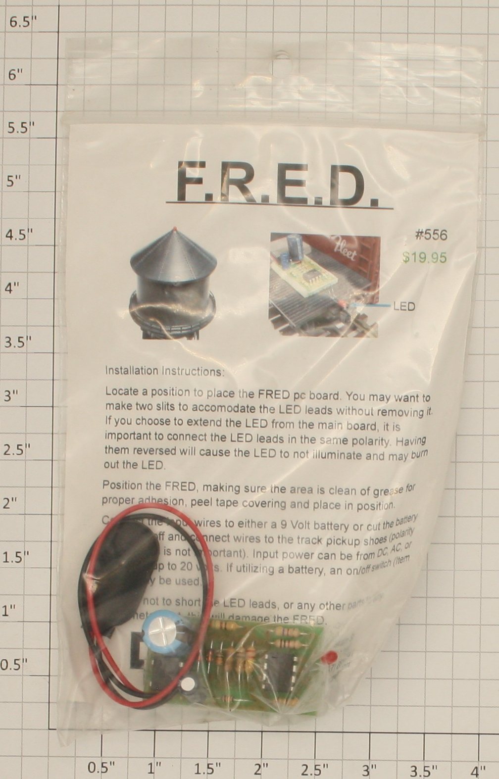 Dallee 556 F.R.E.D. Flashing Rear End Device PCB