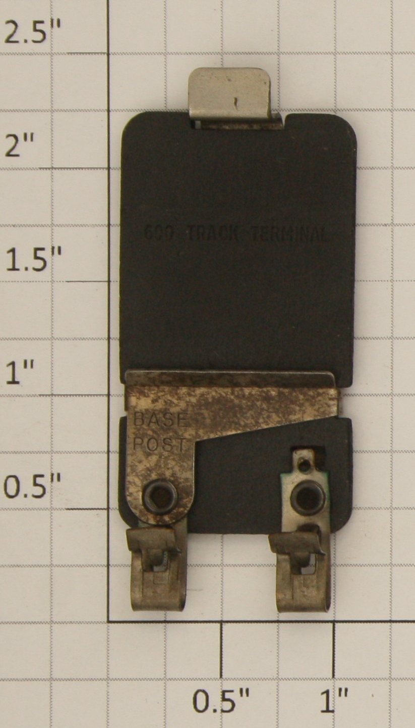 American Flyer 690 S Scale Two Rail Fahnestock Lockon with Minimal Rust