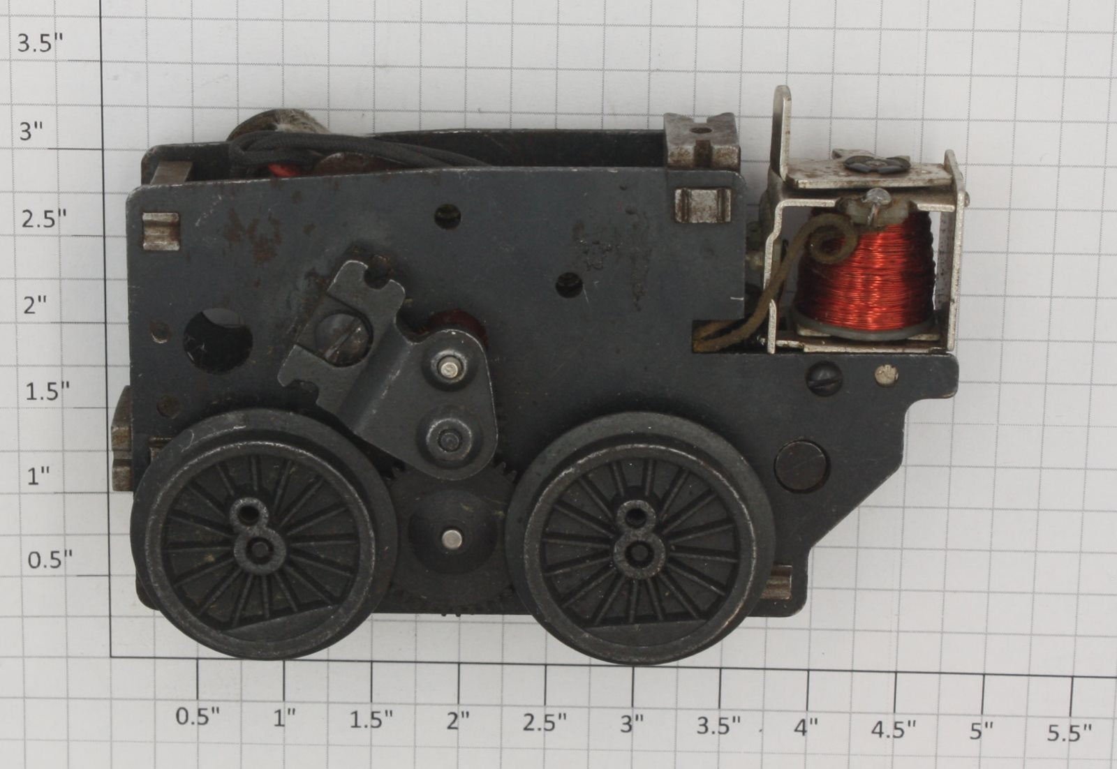 Lionel 249-100 Motor Chassis Assembly without Pickup Rollers