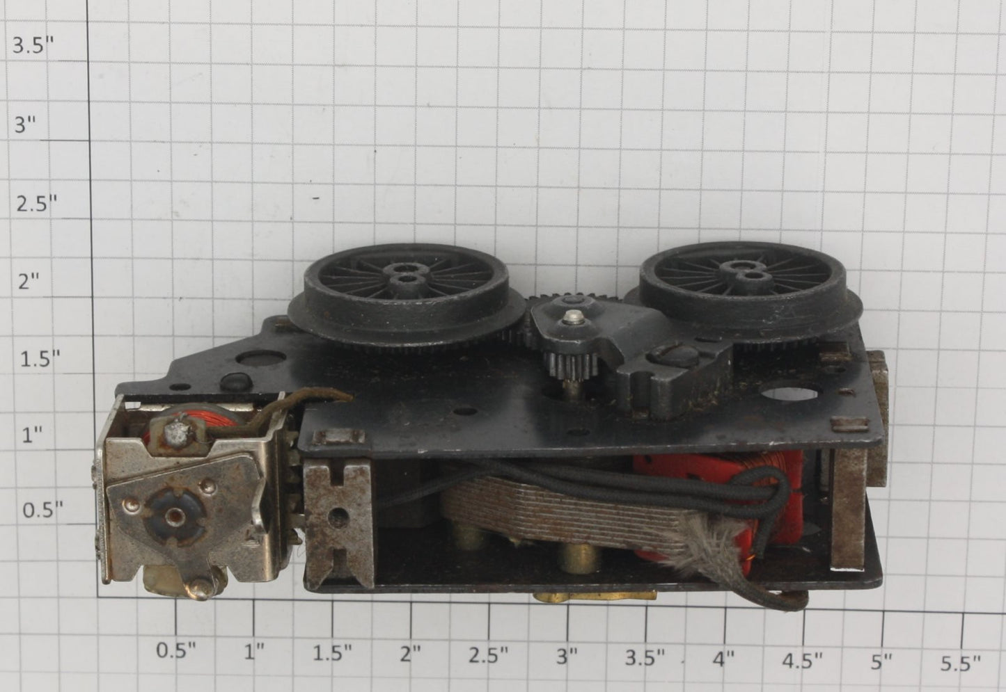 Lionel 249-100 Motor Chassis Assembly without Pickup Rollers