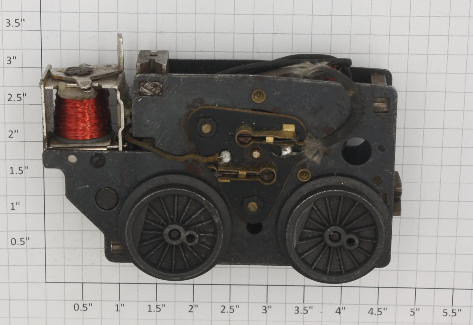 Lionel 249-100 Motor Chassis Assembly without Pickup Rollers