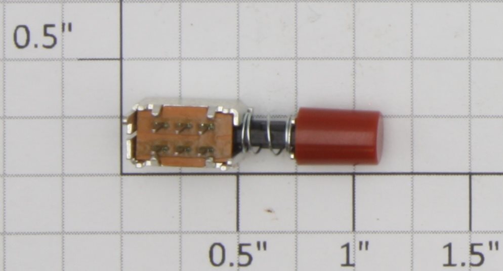 Acme 0627-13 DPDT Circuit Board On/Off Toggle Switch .2A @ 30VDC