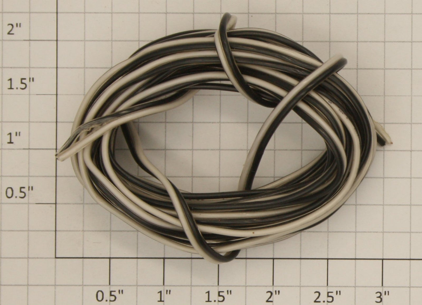 Acme 0626-0312 2-Conductor 24 gauge Black/White Wire Sold by the Foot