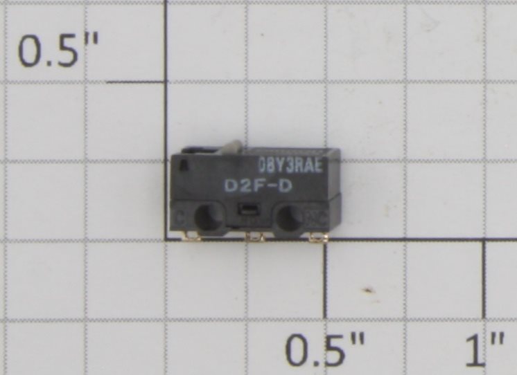 Omron D2F-D Micro Switch Snap Action SPDT 3A 125V