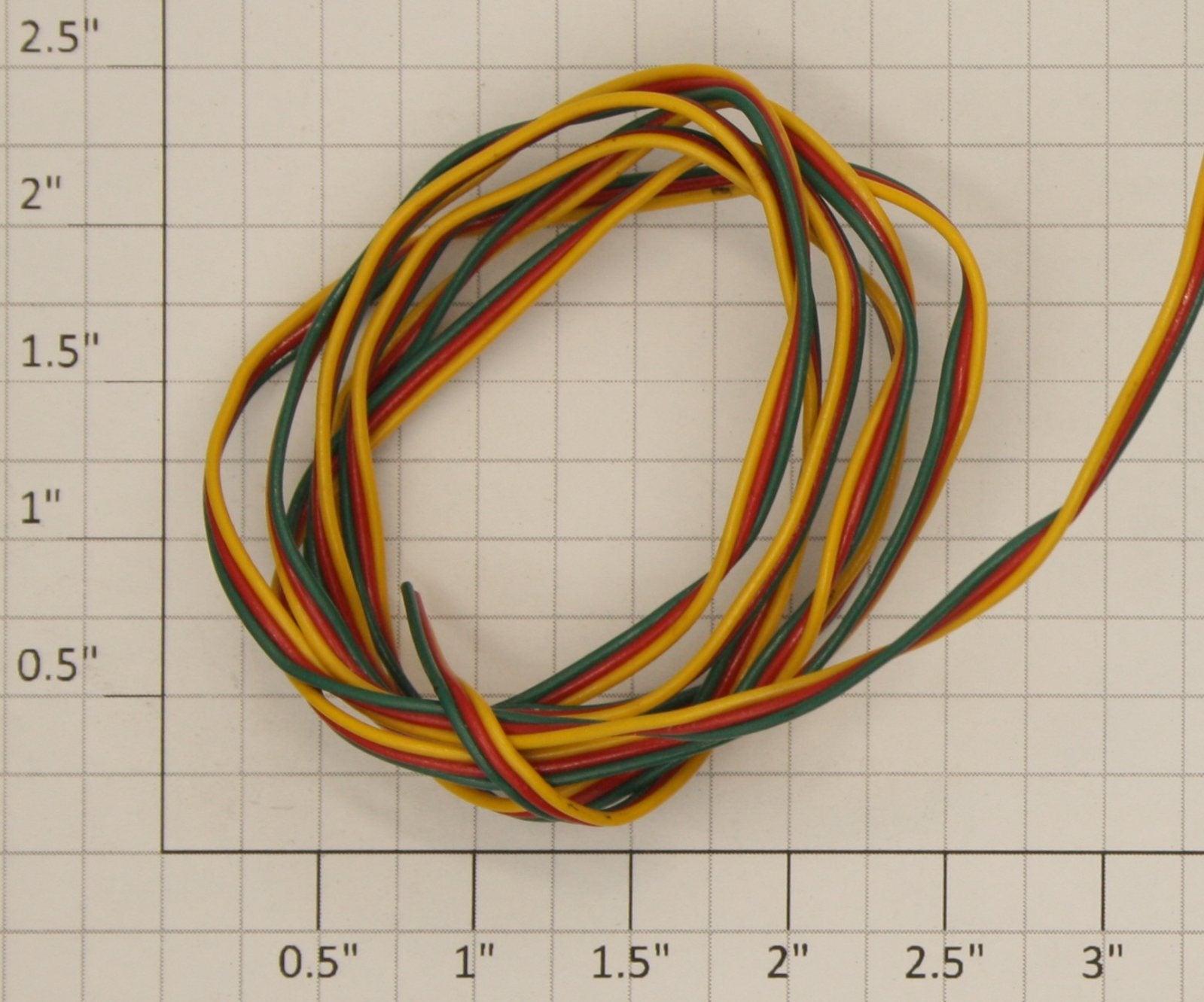 Acme 0625-926 #22 Gauge 3-Conductor Flat Wire Sold by the Foot