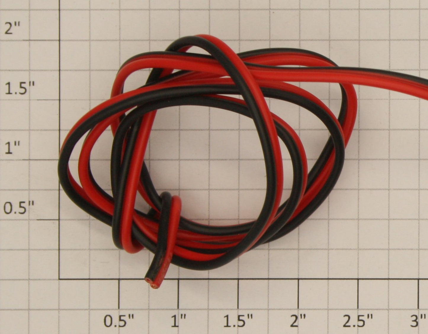 American Flyer 06-2666 #22 Gauge Red/Black Wire Hookup Set - Sold by the Foot